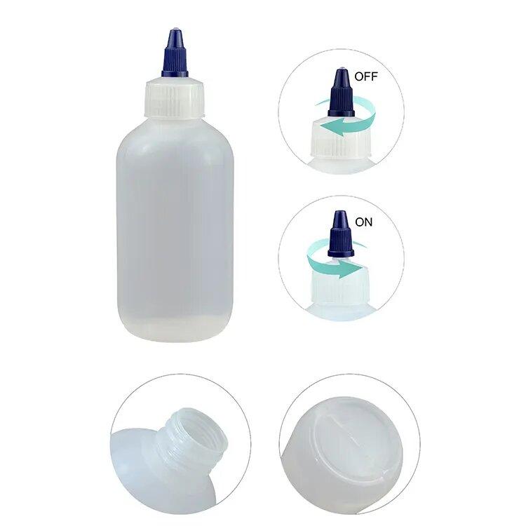 250ml HDPE Squeeze Round Bottle