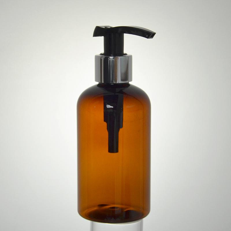 200ml Plastic Boston round bottle