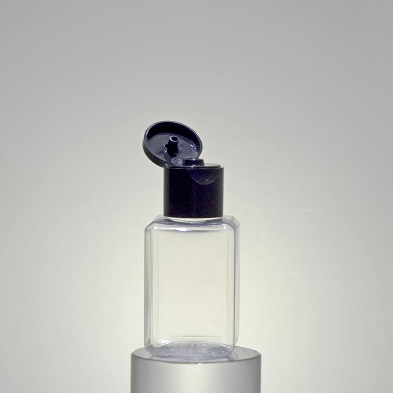 1oz 30ml Plastic Square Bottle