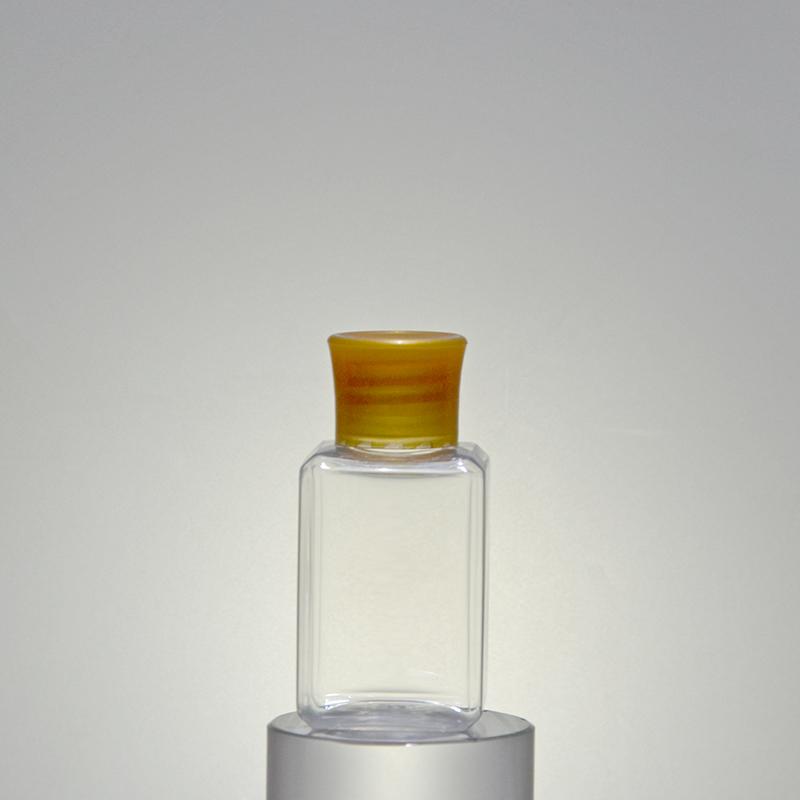1oz 30ml Plastic Square Bottle
