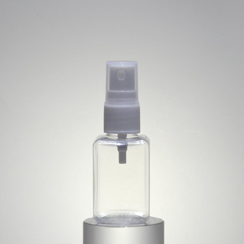 1oz 30ml Plastic Square Bottle