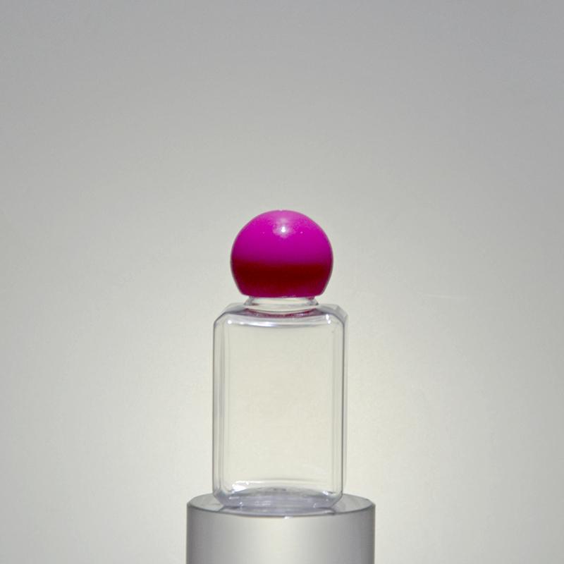 1oz 30ml Plastic Square Bottle